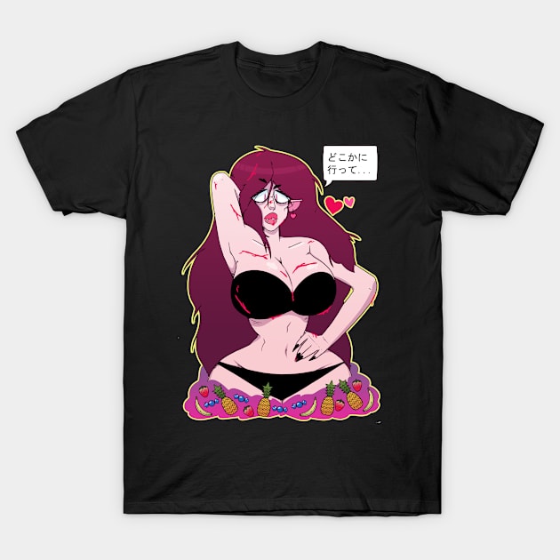 Pin-up Vampire T-Shirt by SWDesigns